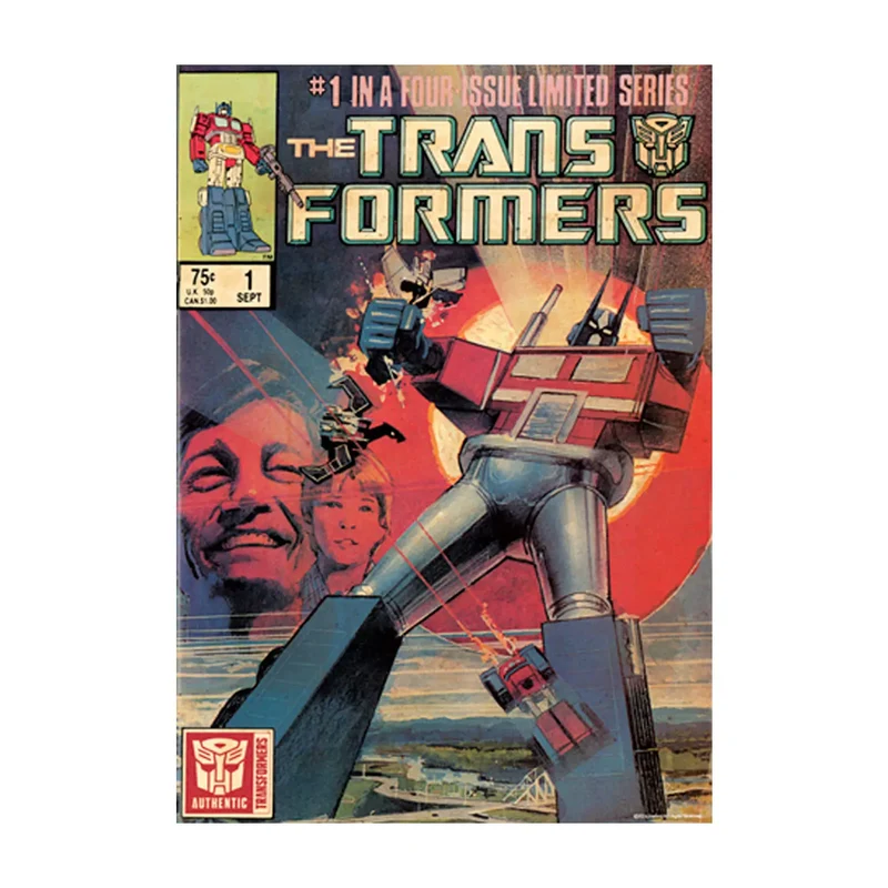 Transformers Impression d'art en édition limitée pour le 40ème anniversaire