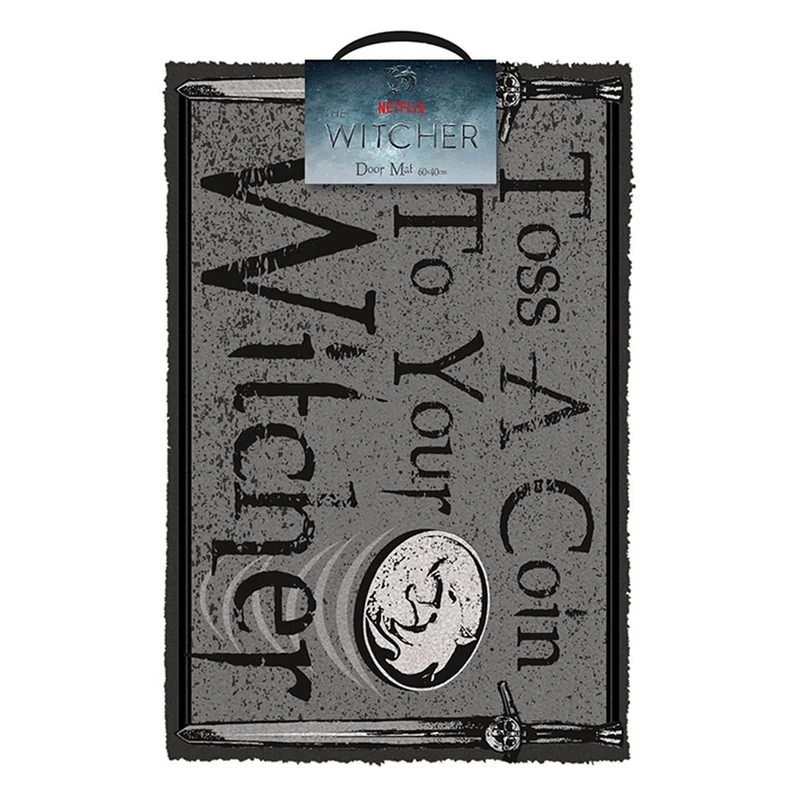 The Witcher Fußmatte Toss a Coin to Your Witcher