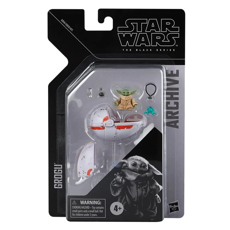 Star Wars Black Series Sammelfigur Grogu mit Schwebewiege