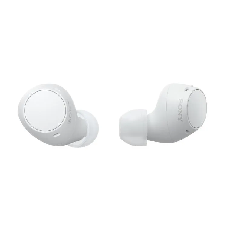 Sony WF-C510 | Écouteurs intra-auriculaires - 100 % sans fil - Bluetooth - Microphone - Jusqu'à 22 heures d'autonomie - IPX4 - Blanc