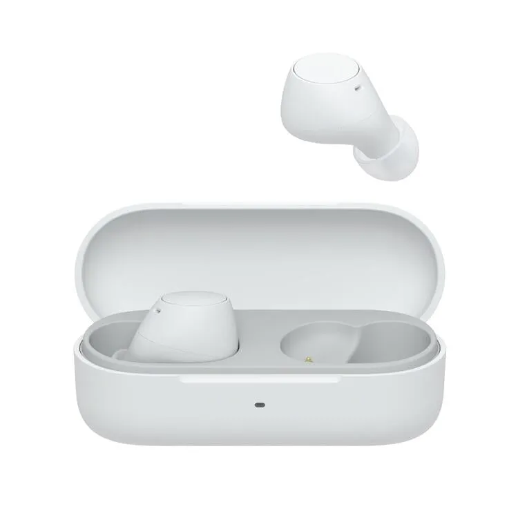 Sony WF-C510 | Écouteurs intra-auriculaires - 100 % sans fil - Bluetooth - Microphone - Jusqu'à 22 heures d'autonomie - IPX4 - Blanc