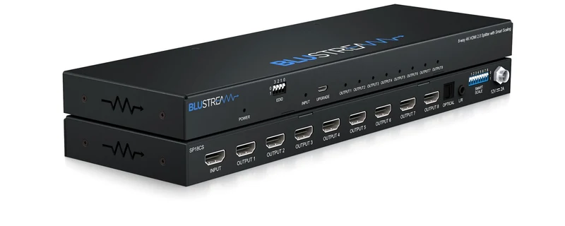 SP18CS HDMI Splitter et Extracteur – Connectez 8 Téléviseurs à votre Amplificateur Bose