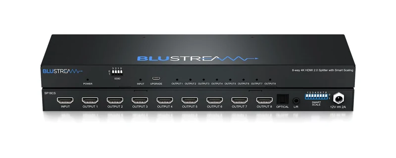 SP18CS HDMI Splitter et Extracteur – Connectez 8 Téléviseurs à votre Amplificateur Bose