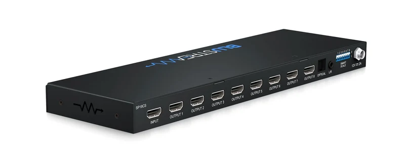 SP18CS HDMI Splitter et Extracteur – Connectez 8 Téléviseurs à votre Amplificateur Bose