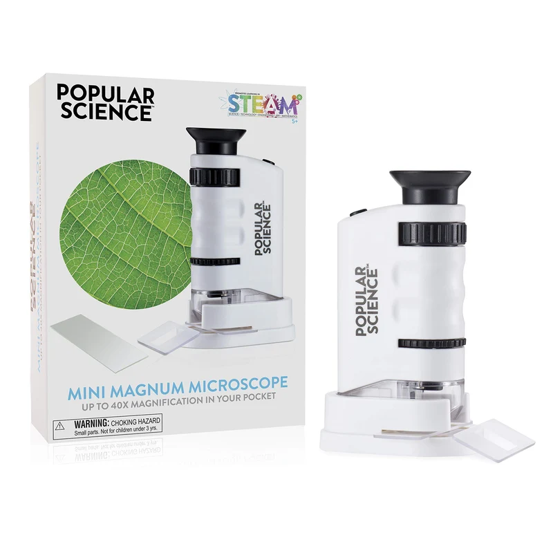 Popular Science Mini Magnum Taschenmikroskop