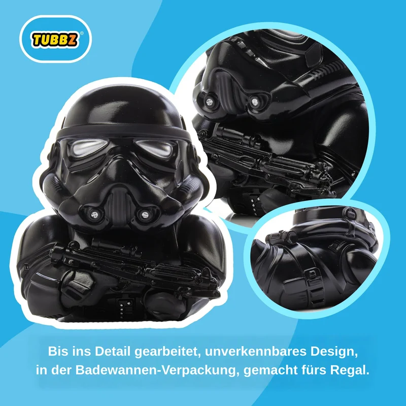 Original Stormtrooper TUBBZ Badeente: Shadow