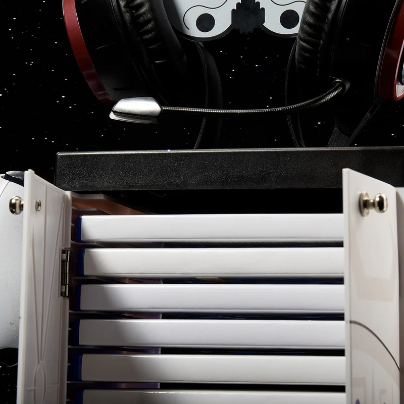 Original Stormtrooper Gaming-Locker mit Kopfhörerhalter
