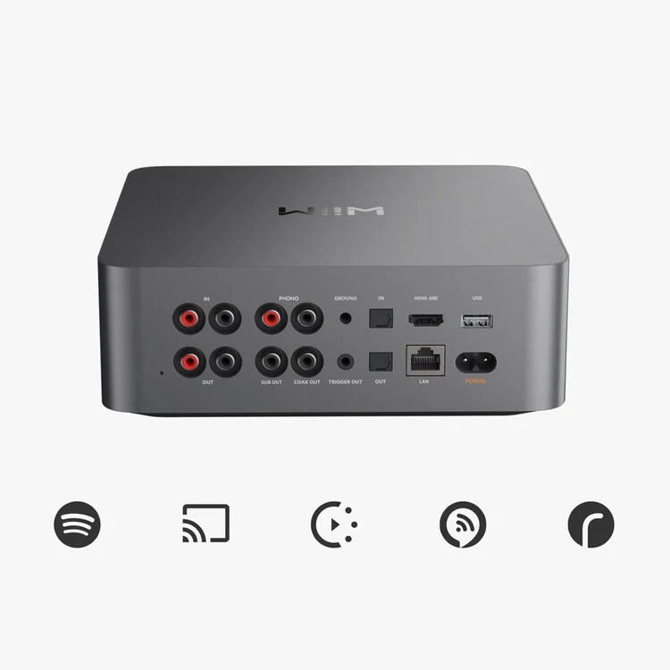 WiiM Ultra Streaming Audio - Écran tactile 3,5" - Boîtier aluminium