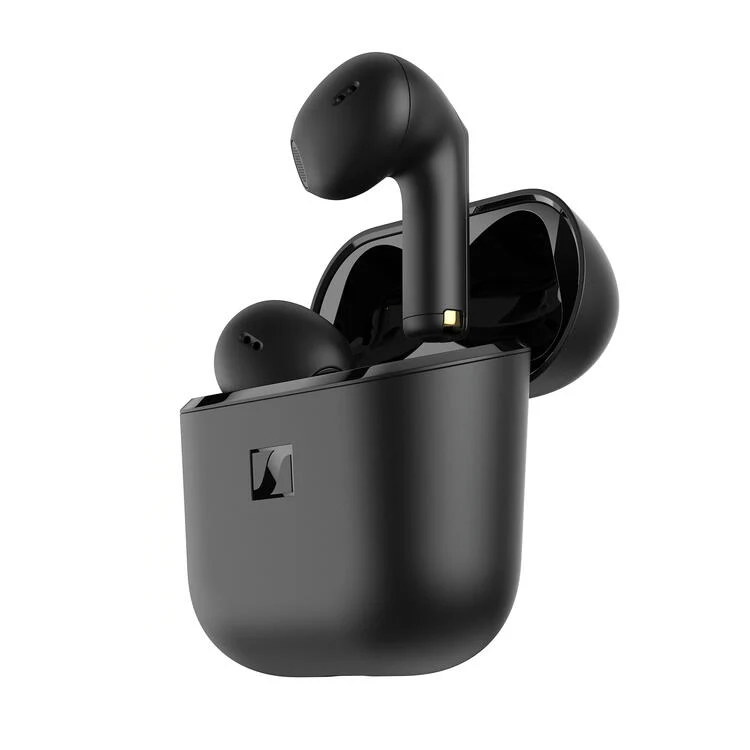 Sennheiser Accentum Open TW | Casque intra-auriculaire - Sans fil - Design ouvert pour la sensibilisation à l'environnement - Noir
