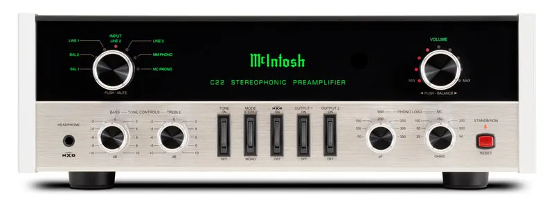 McIntosh C22 Mk V | Preamplificateur à tubes audiophile