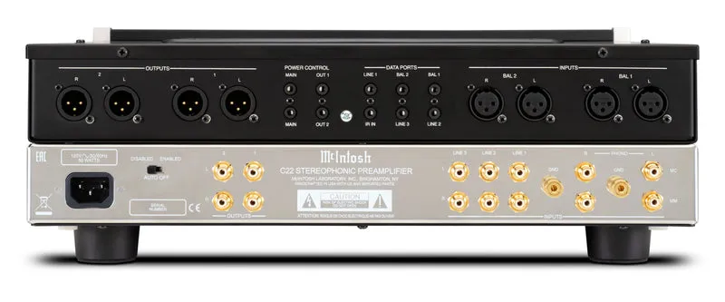 McIntosh C22 Mk V | Preamplificateur à tubes audiophile