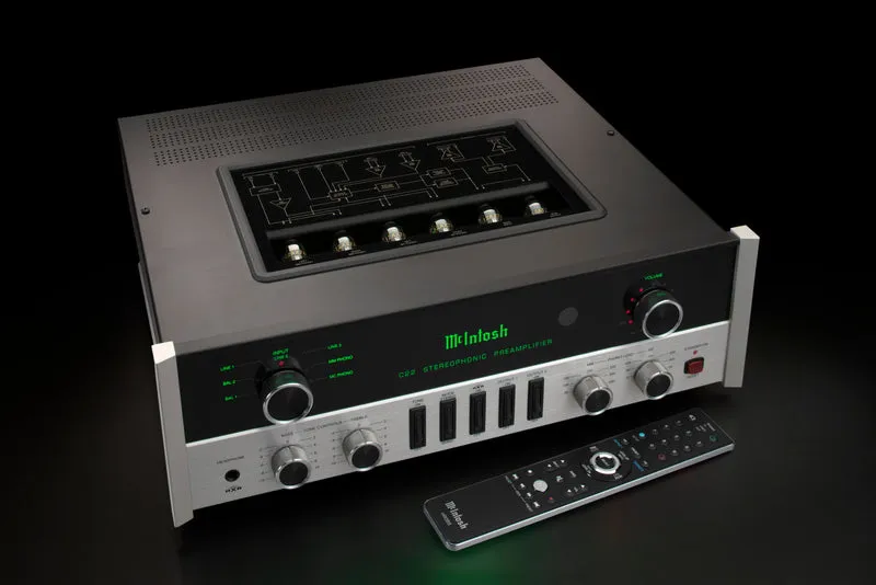McIntosh C22 Mk V | Preamplificateur à tubes audiophile