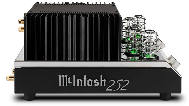 McIntosh MA252 - Amplificateur stéréo intégré hybride 100 Watts/Canal, entrée phono (Boîte ouverte)