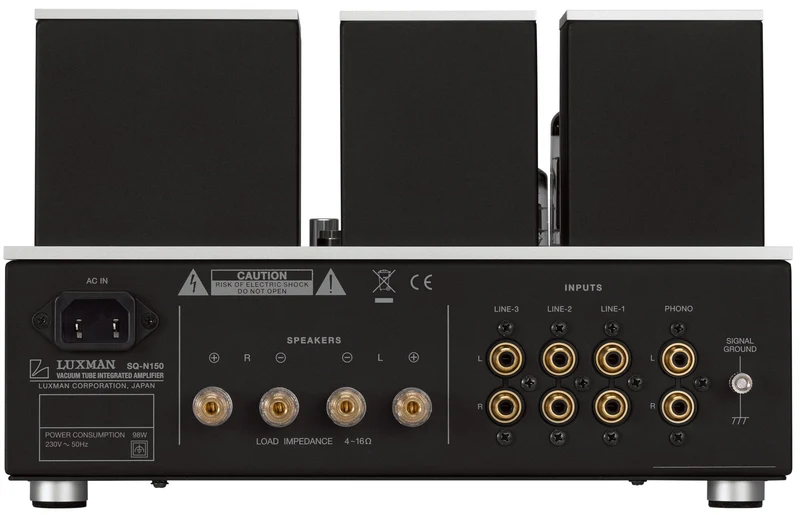 Luxman SQ-N150 - Amplificateur stéréo intégré à tubes 10W/C (6Ω), entrée phono