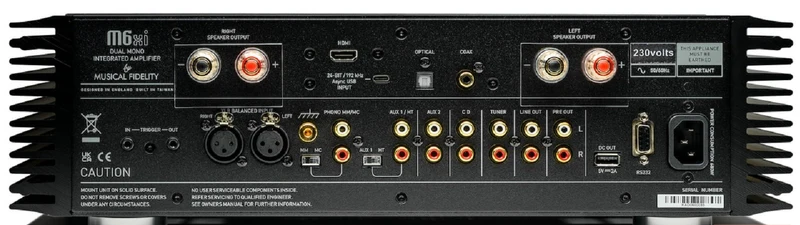 Musical Fidelity M6xi | Amplificateur stéréo intégré 220Watts/Canal
