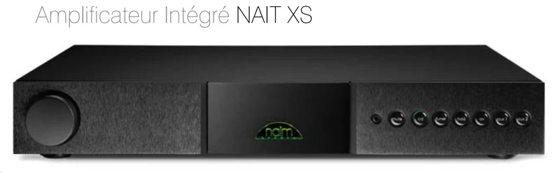 NAIM XS : Amplificateur intégré 60Watts par canal (Occasion, excellente condition)