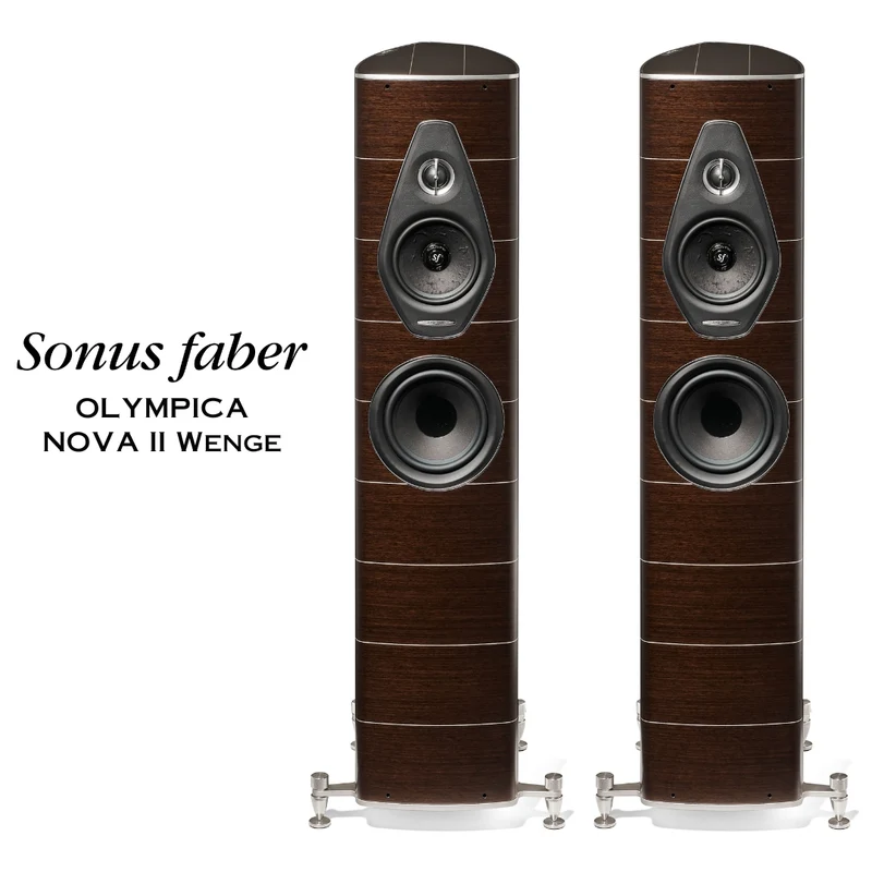 Sonus Faber Olympica Nova II Wenge - Enceintes de type colonne 3 voies (paire) (Démonstrateurs)