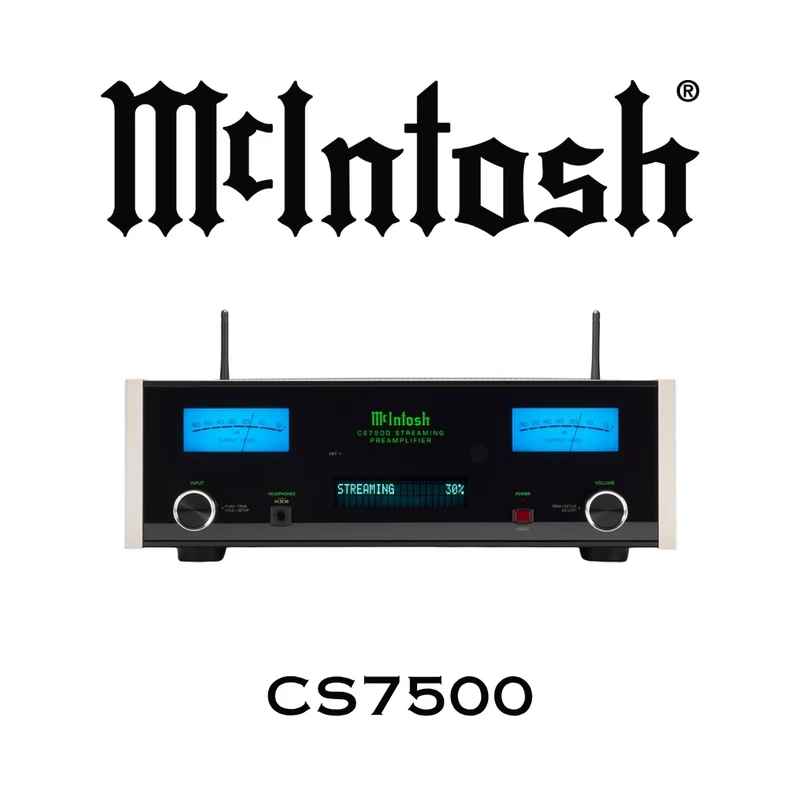 McIntosh CS7500 | Préamplificateur réseau avec streaming