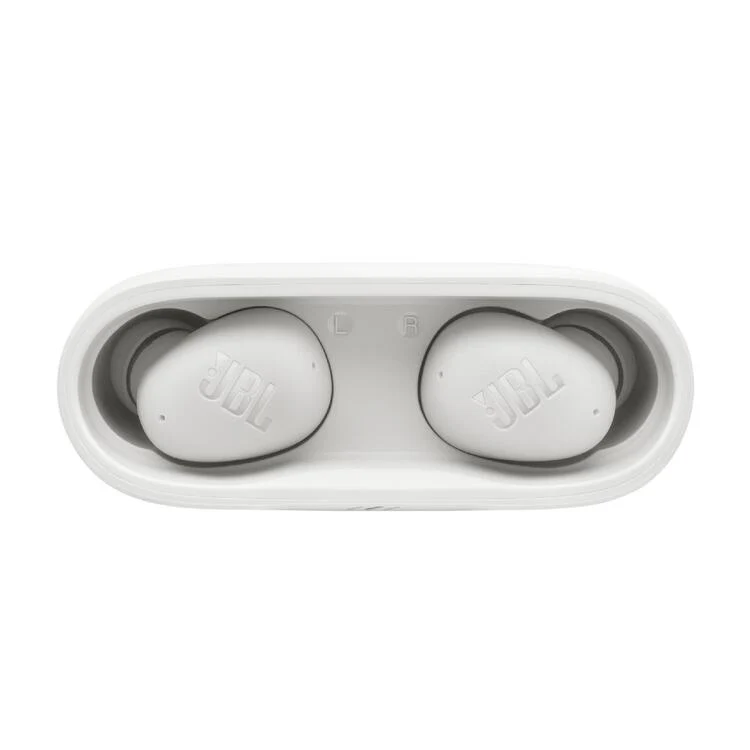 JBL Vibe Buds 2 | Écouteurs intra-auriculaires - Sans fil - Bluetooth - Technologie Smart Ambient - Blanc