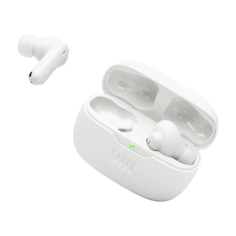 JBL Vibe Beam 2 | Écouteurs intra-auriculaires - Sans fil - Bluetooth - Technologie Smart Ambient - Blanc