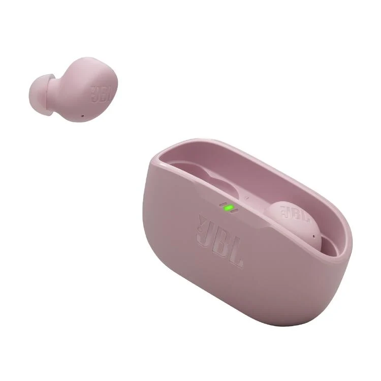 JBL Vibe Buds 2 | Écouteurs intra-auriculaires - Sans fil - Bluetooth - Technologie Smart Ambient - Rose