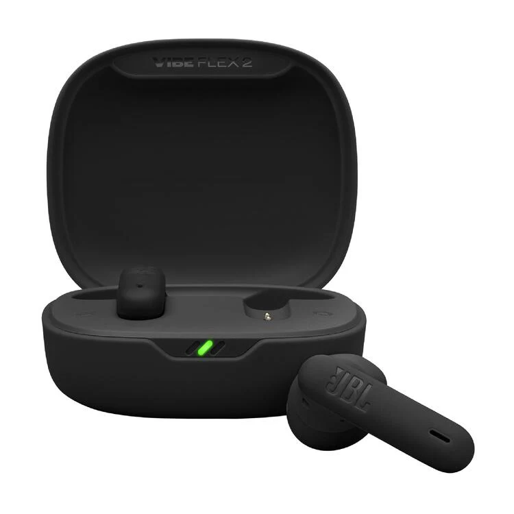 JBL Vibe Flex 2 | Écouteurs intra-auriculaires - Sans fil - Bluetooth - Technologie Smart Ambient - Noir