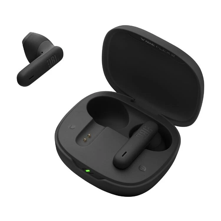 JBL Vibe Flex 2 | Écouteurs intra-auriculaires - Sans fil - Bluetooth - Technologie Smart Ambient - Noir