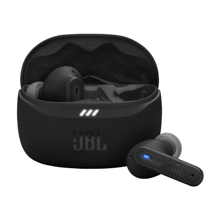 JBL Tune Beam 2 | Casque intra-auriculaire - 100% sans fil - Bluetooth - Smart Ambient - 6 microphones - Noir