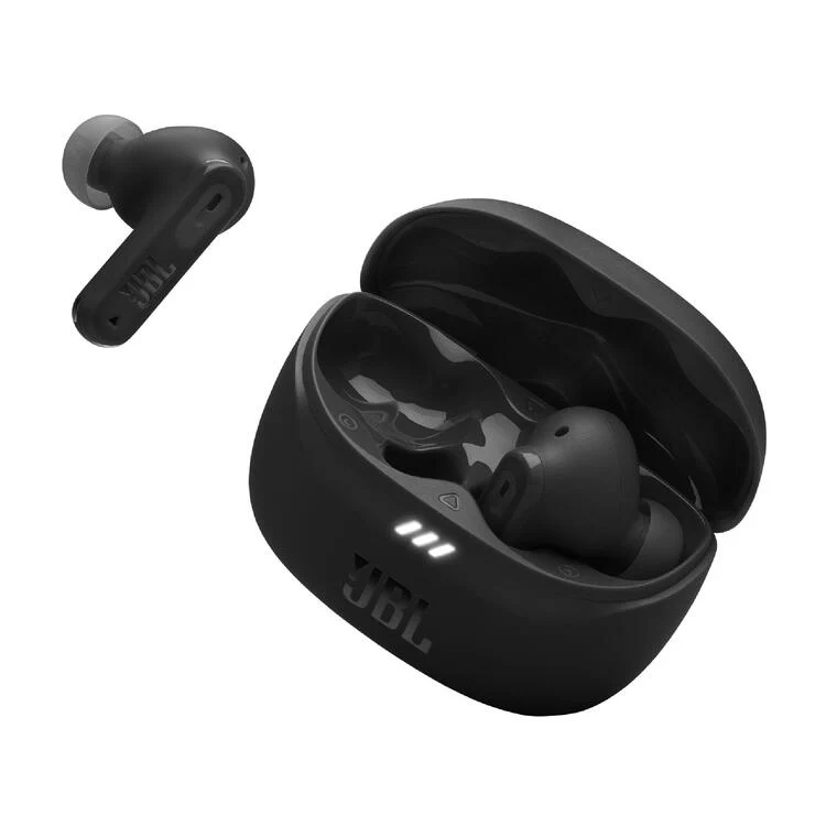 JBL Tune Beam 2 | Casque intra-auriculaire - 100% sans fil - Bluetooth - Smart Ambient - 6 microphones - Noir
