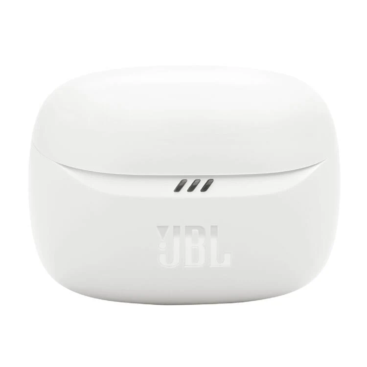 JBL Tune Beam 2 | Casque intra-auriculaire - 100% sans fil - Bluetooth - Smart Ambient - 6 microphones - Blanc
