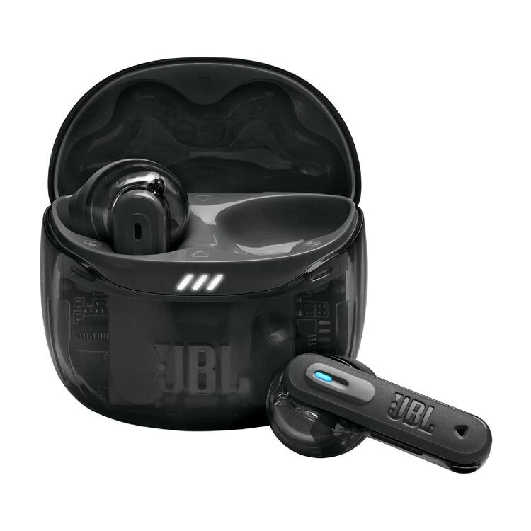 JBL Tune Flex 2 | Casque intra-auriculaire - 100% sans fil - Bluetooth - Réduction du bruit - 6 microphones - IP54 - Noir fantôme