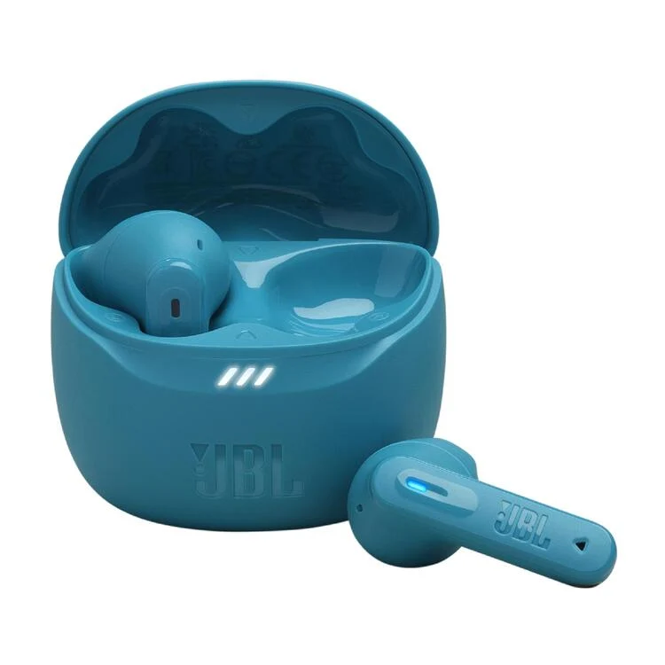 JBL Tune Flex 2 | Casque intra-auriculaire - 100% sans fil - Bluetooth - Réduction de bruit - 6 microphones - IP54 - Turquoise