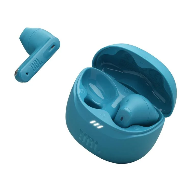 JBL Tune Flex 2 | Casque intra-auriculaire - 100% sans fil - Bluetooth - Réduction de bruit - 6 microphones - IP54 - Turquoise