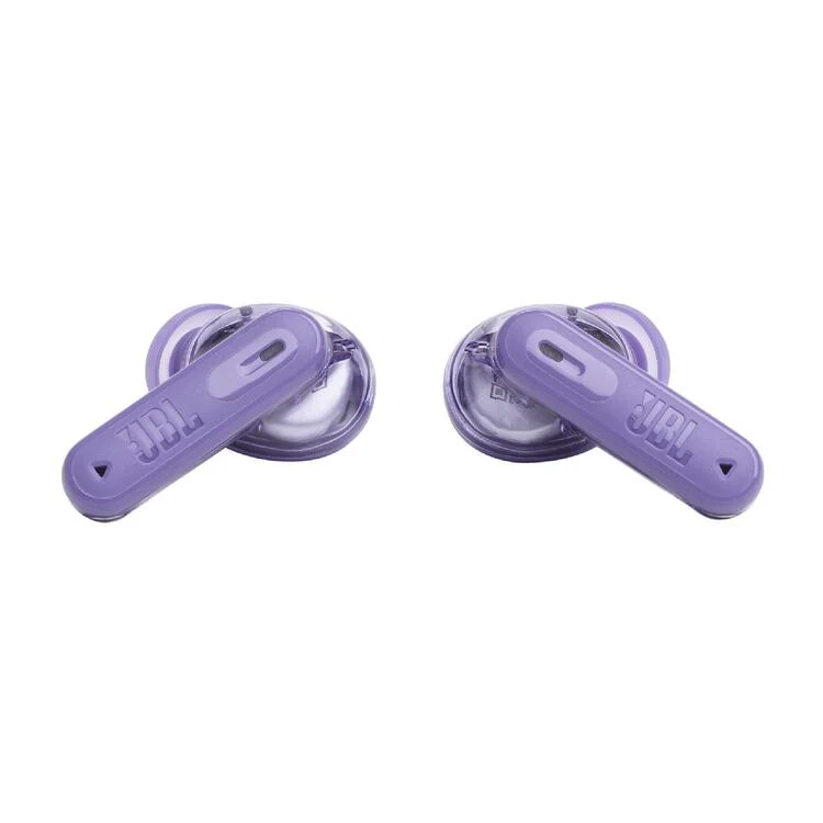 JBL Tune Beam 2 | Casque intra-auriculaire - 100% sans fil - Bluetooth - Smart Ambient - 6 microphones - Ghost Purple