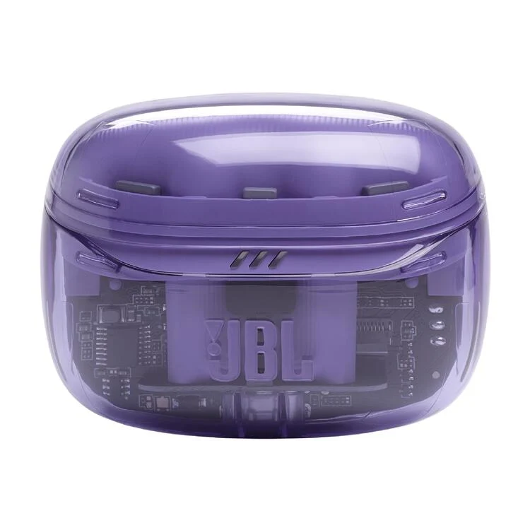 JBL Tune Beam 2 | Casque intra-auriculaire - 100% sans fil - Bluetooth - Smart Ambient - 6 microphones - Ghost Purple