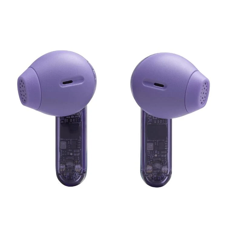 JBL Tune Flex 2 | Casque intra-auriculaire - 100% sans fil - Bluetooth - Réduction du bruit - 6 microphones - IP54 - Ghost Purple