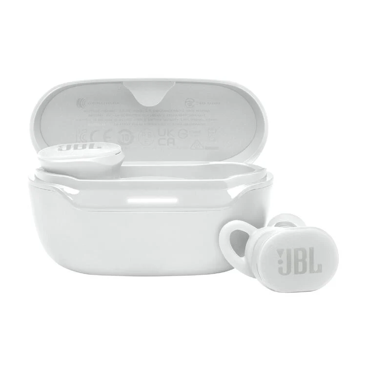 JBL Endurance RACE 2 | Casque intra-auriculaire - 100% sans fil - Sport - Étanche - Jusqu'à 48 heures d'autonomie - Blanc