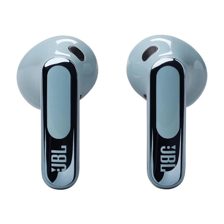 JBL Live Flex 3 | Casque intra-auriculaire - Sans fil - Réduction du bruit - Écran tactile 1,45" - Bleu