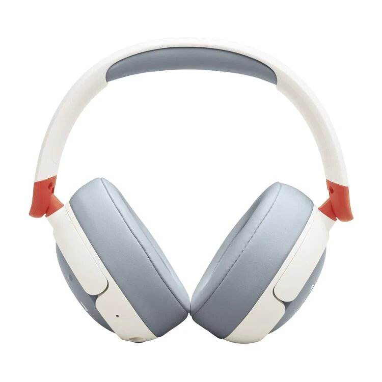 JBL JR 470NC | Casque supra-auriculaire pour enfants - Sans fil - Bluetooth - Blanc