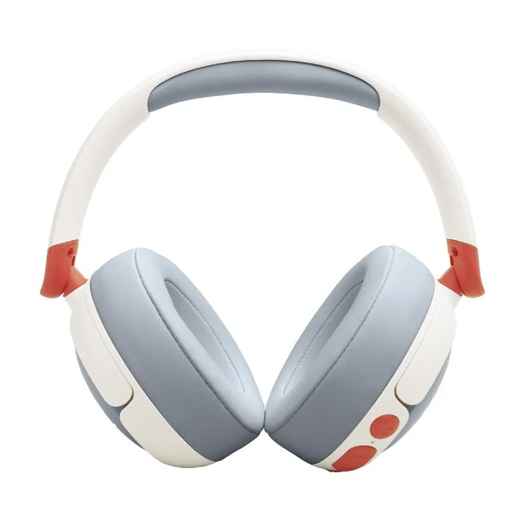 JBL JR 470NC | Casque supra-auriculaire pour enfants - Sans fil - Bluetooth - Blanc