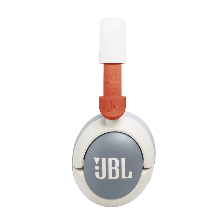JBL JR 470NC | Casque supra-auriculaire pour enfants - Sans fil - Bluetooth - Blanc