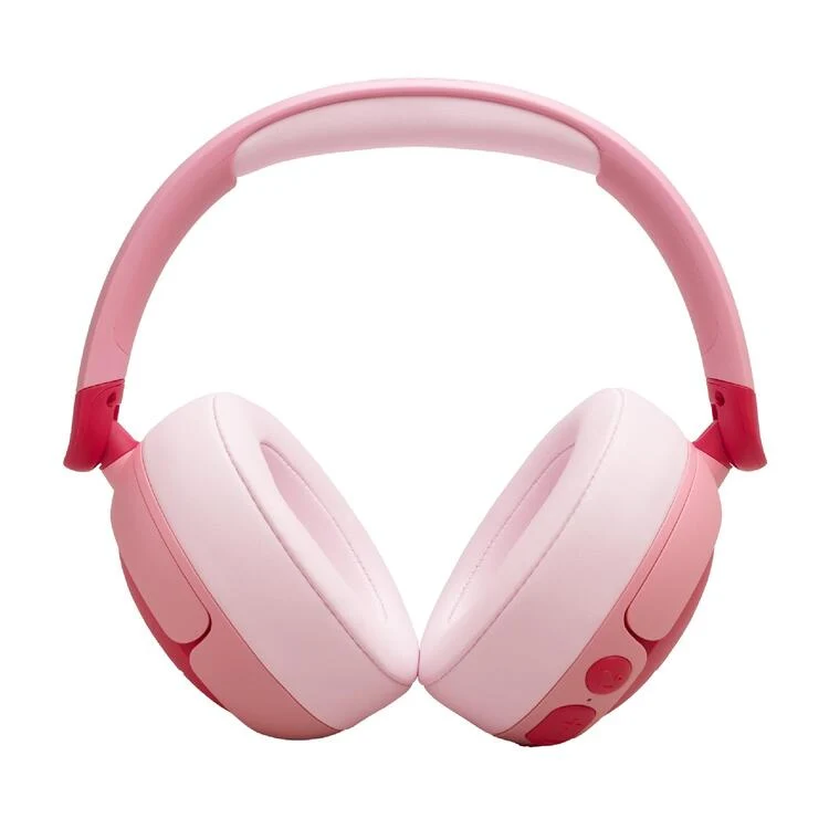 JBL JR 470NC | Casque supra-auriculaire pour enfants - Sans fil - Bluetooth - Rose