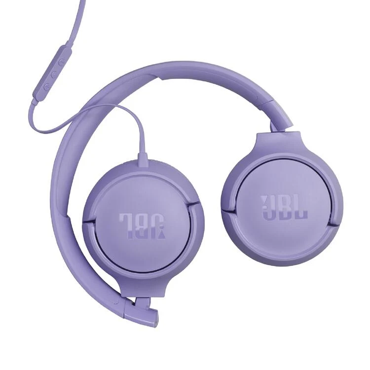 JBL Tune 520C | Casque supra-auriculaire - USB-C - Bluetooth - Violet