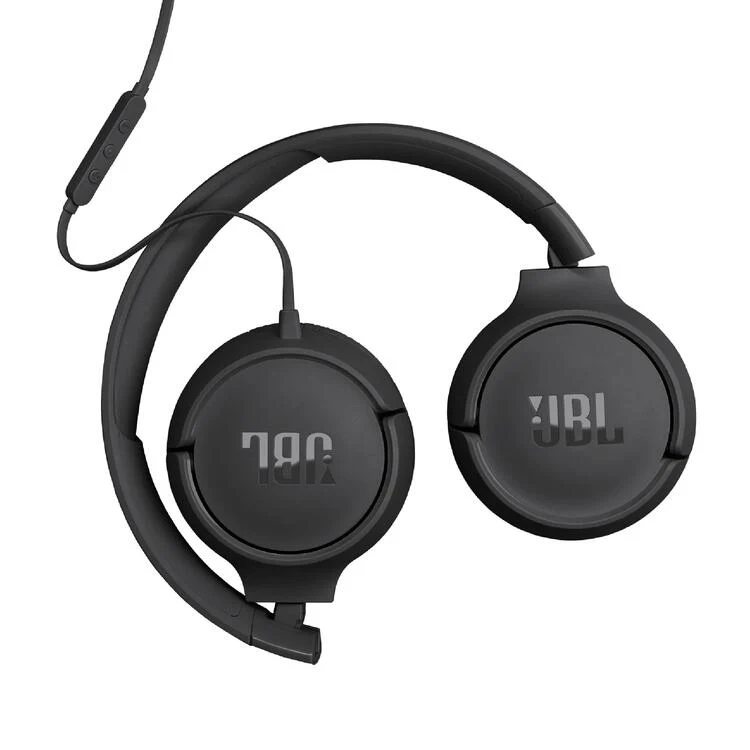 JBL Tune 520C | Casque supra-auriculaire - USB-C - Bluetooth - Noir