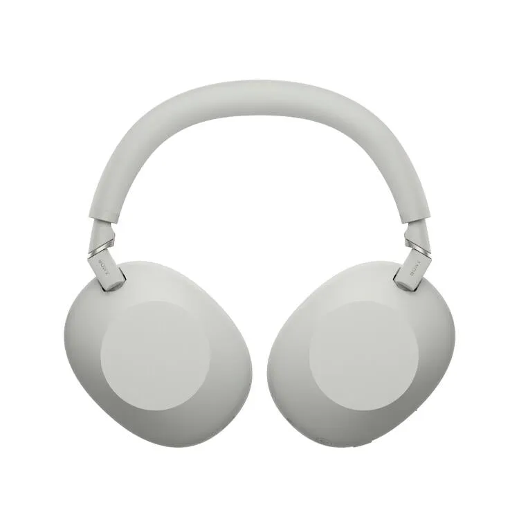Sony WH1000XM6/S | Casque sans fil circum-auriculaire - Réduction de bruit HD QN3 - 12 microphones - Argent