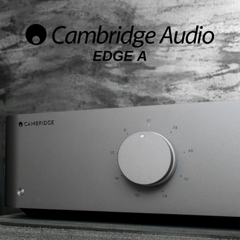 Cambridge Audio EDGE A - Amplificateur stéréo intégré 100 W/canal, Bluetooth (Occasion, État Neuf)