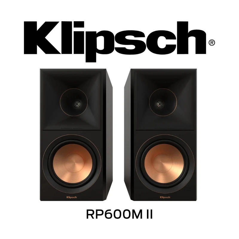 Klipsch RP600MII - Enceintes d'étagère Référence Première (paire)