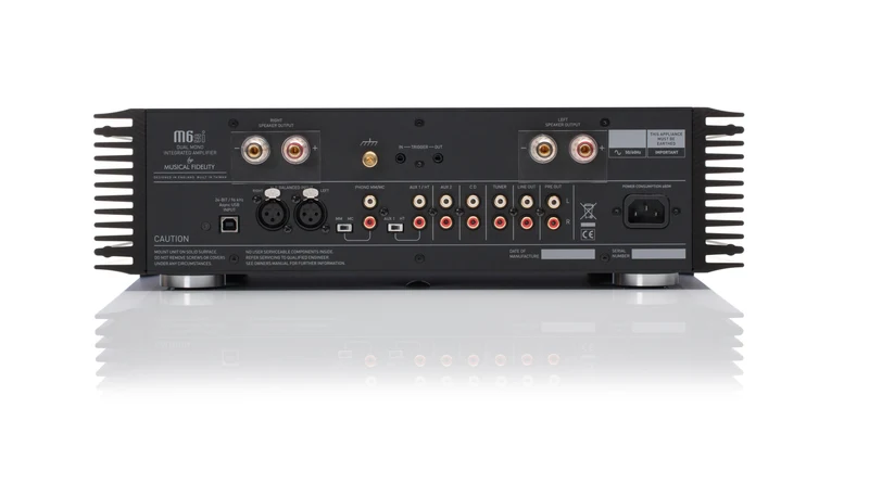 Musical Fidelity M6si - Amplificateur stéréo intégré 220 W/C, entrée phono