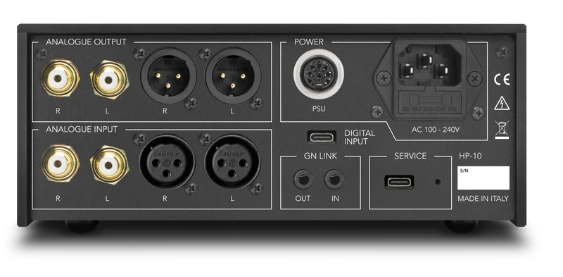 Gold Note HP-10 DELUXE | Amplificateur de casques d'écoute haut de gamme