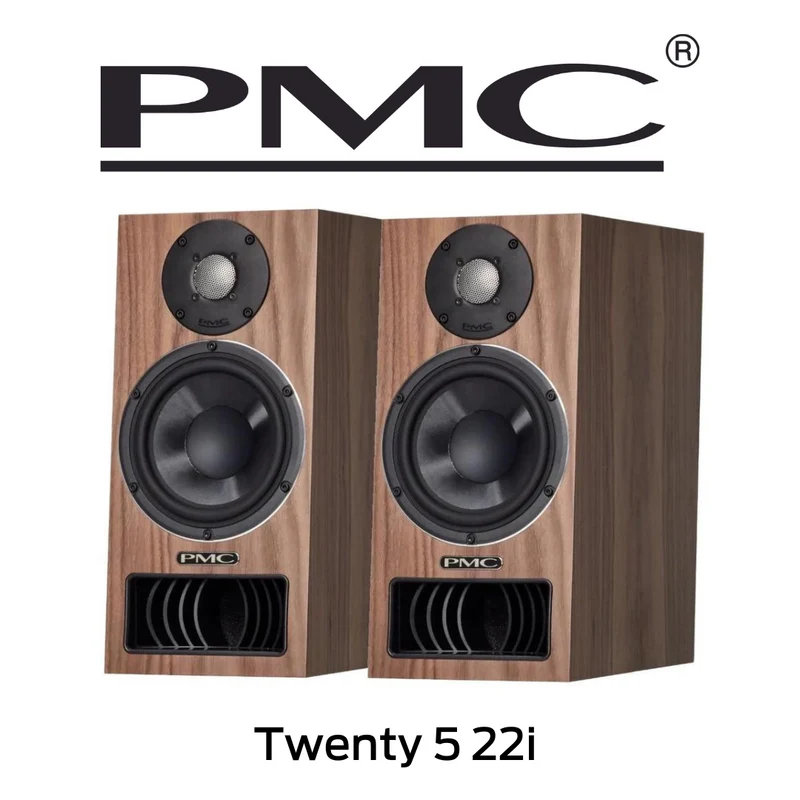 PMC Twenty 5 22i Occasion | Enceintes d'étagère finition noyer (Occasion avec supports, paire)